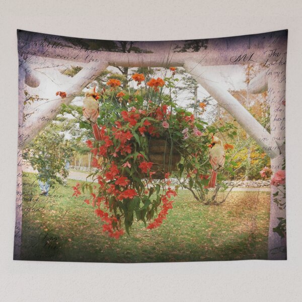 Item preview, BLOOMS, BLOSSOMS AND BIRDS designed and sold by Marie Leblanc.