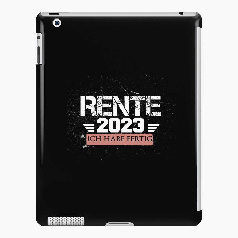 retirement-2023-i-m-done-for-pensioners-t-shirt-ipad-case-skin-for