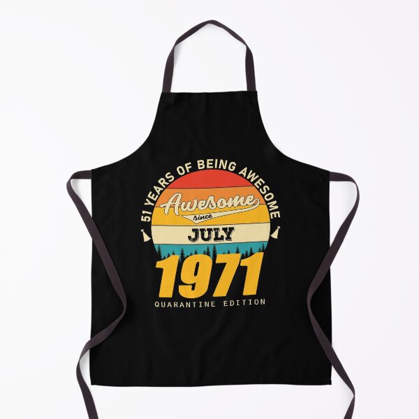 Item preview, 1971 Quarantine Edition July 51 Years Of Being Awesome designed and sold by GeneTonia0307.