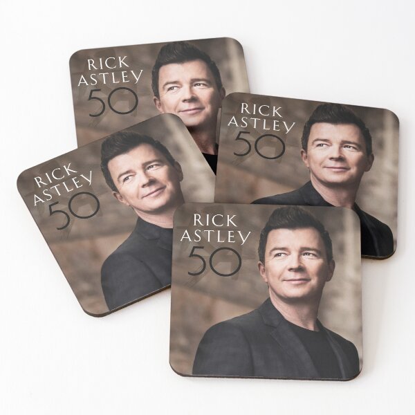 Item preview, Rick Astley 50 designed and sold by FrankInsero.