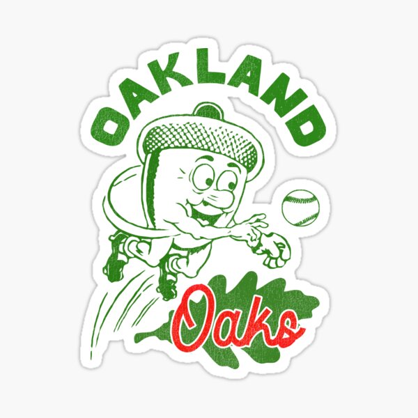 Oakland Oaks - Minor League Baseball - Sticker