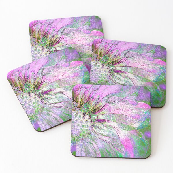 Item preview, Pink Petals with Turquoise designed and sold by Elizabeth  de Vries.