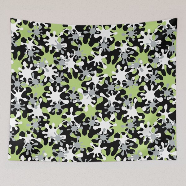 Item preview, Agender Pride Splat Pattern designed and sold by Argent Whiskers.