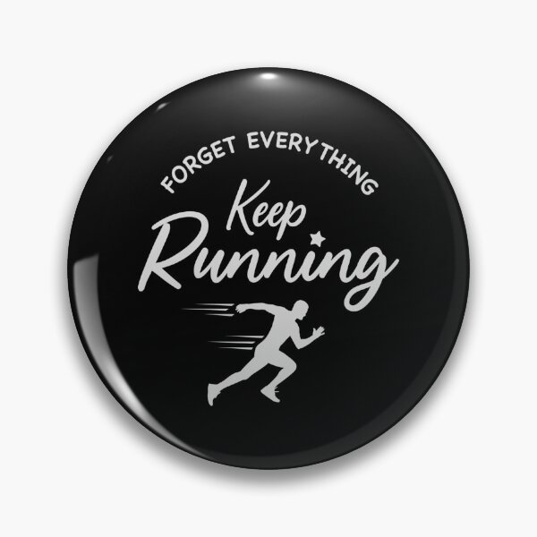 Item preview, Forget Everything Keep Running Sticker designed and sold by contawana1s.