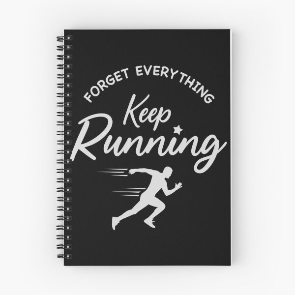 Item preview, Forget Everything Keep Running Sticker designed and sold by contawana1s.