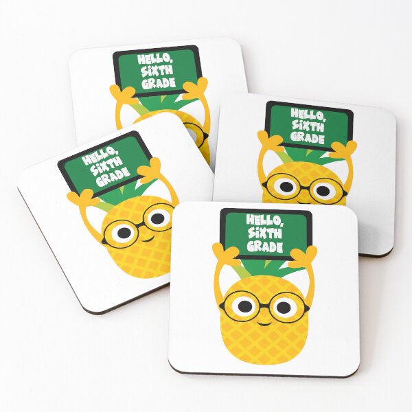 Item preview, Hello Sixth Grade Funny Pineapple Back To School designed and sold by manzee.