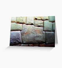 Sacred stone Greeting Card