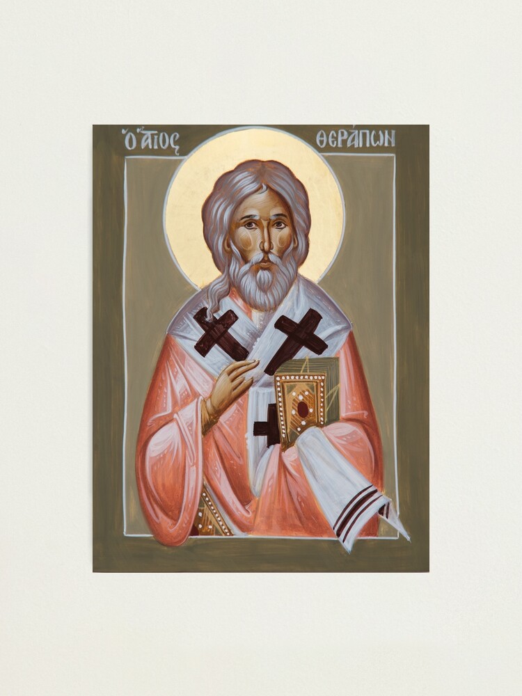 Alternate view of St Therapon Photographic Print