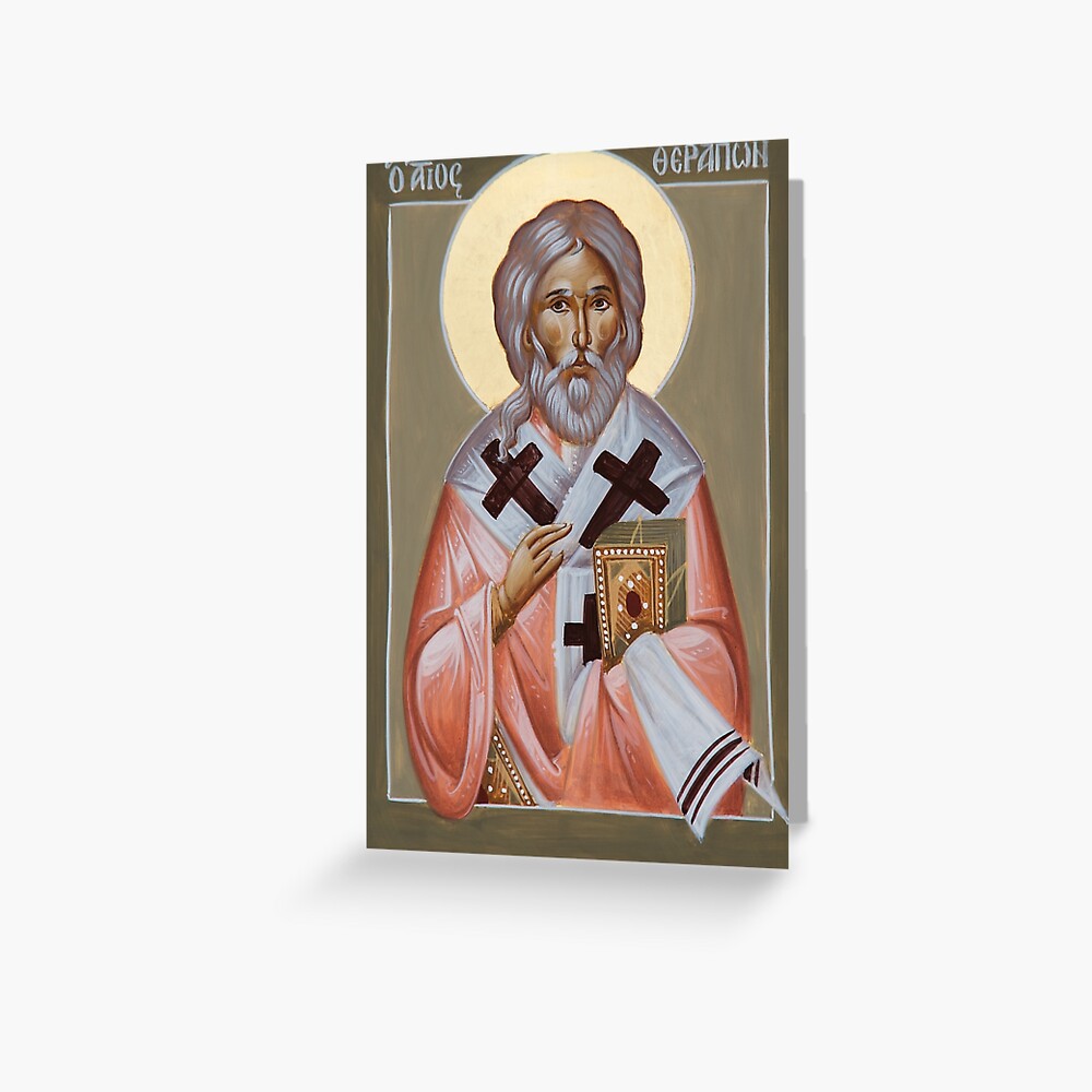St Therapon Greeting Card