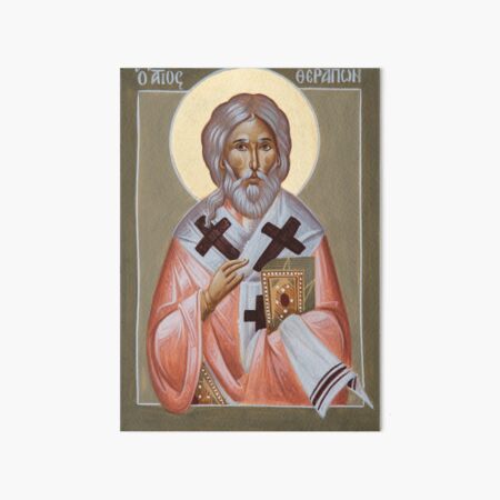 St Therapon Art Board Print