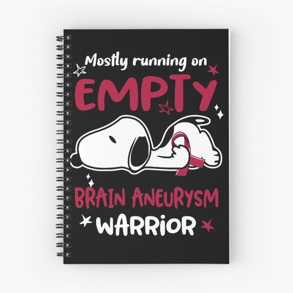Item preview, Mostly Running on Empty Brain Aneurysm Warrior designed and sold by Wlsnpeggy.