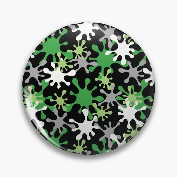 Item preview, Aromantic Pride Splat Pattern designed and sold by Argent Whiskers.