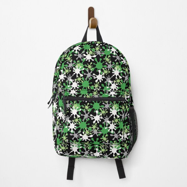Item preview, Aromantic Pride Splat Pattern designed and sold by Argent Whiskers.