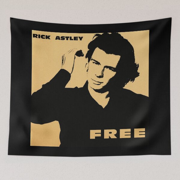 Item preview, Rick Astley free designed and sold by FrankInsero.