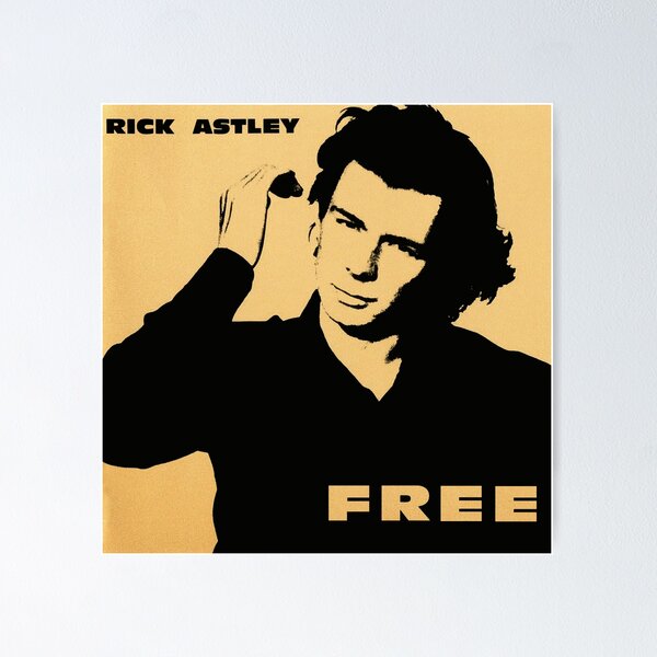 Item preview, Rick Astley free designed and sold by FrankInsero.