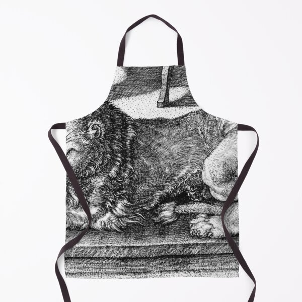 Item preview, Lion leo simba art print alberch dürer art designed and sold by Golido.