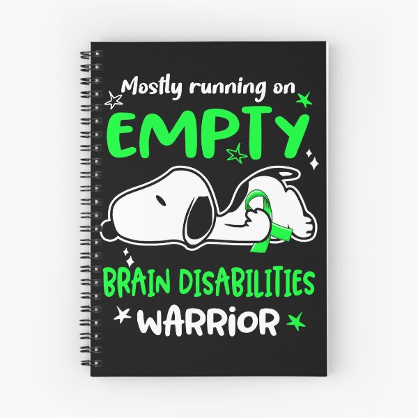 Item preview, Mostly Running on Empty Brain Disabilities Warrior designed and sold by Wlsnpeggy.
