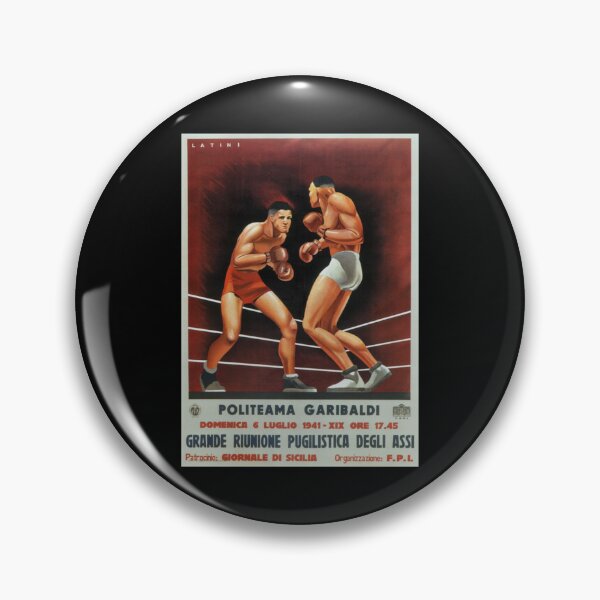 Item preview, Politeama Garibaldi Vintage Italian Boxing Poster Lightweight Sweatshirt designed and sold by kimmesajgreh.