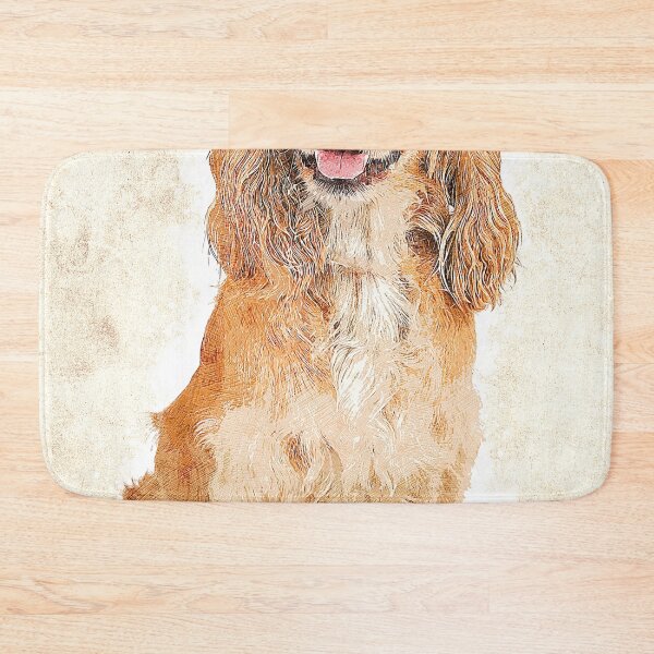 Item preview, So Cute and Hot, Cocker Spaniel Dog - Custom Pet Portrait Art Studio designed and sold by Custom Pet Portrait Art Studio.