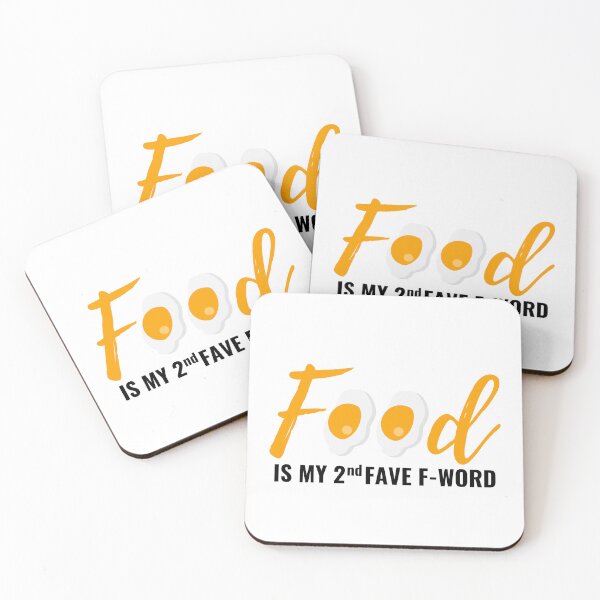 Item preview, Food is my 2nd favourite f-word designed and sold by wildpiksel.