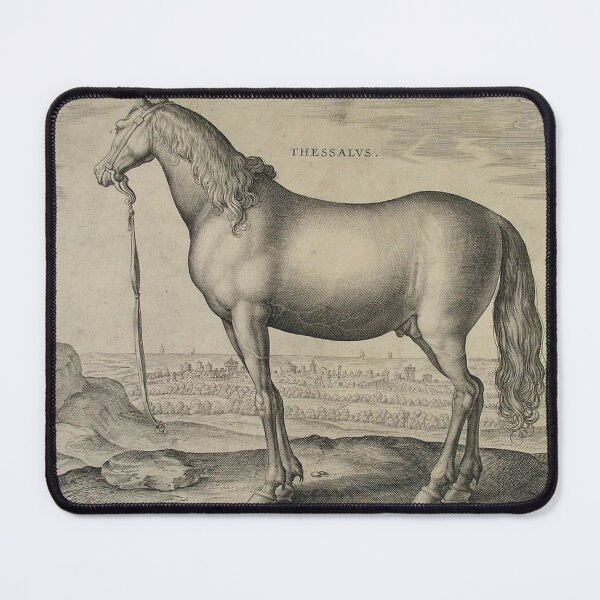 Item preview, Spirit horse riding old style albercht durer designed and sold by Golido.