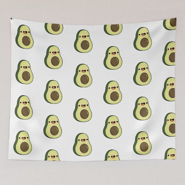 Item preview, Kawaii Avocado Fruit designed and sold by kawaiilife.