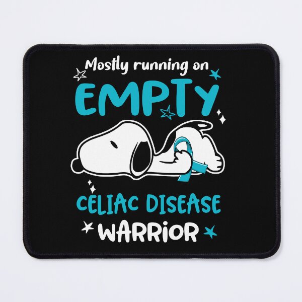 Item preview, Mostly Running on Empty Celiac Disease Warrior designed and sold by Wlsnpeggy.