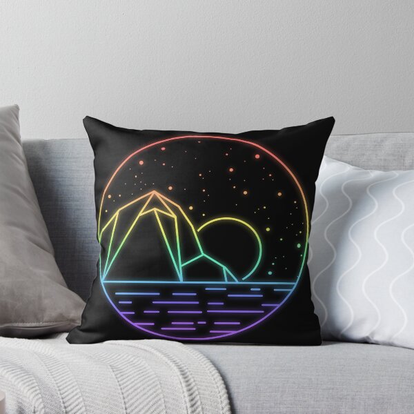 Item preview, Minimalistic Neon Pride Decal designed and sold by M-A-L.