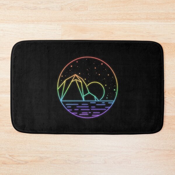 Item preview, Minimalistic Neon Pride Decal designed and sold by M-A-L.