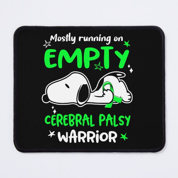 Item preview, Mostly Running on Empty Cerebral Palsy Warrior designed and sold by Wlsnpeggy.