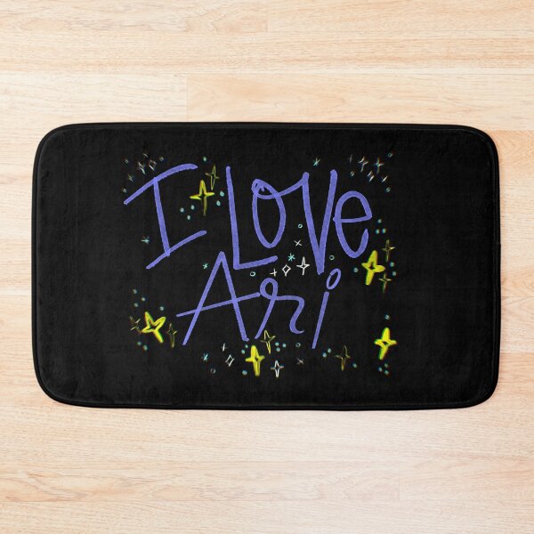 Item preview, I LOVE ARI CUSTOM NAME PURPLE  designed and sold by GIVENGRACE.ART.