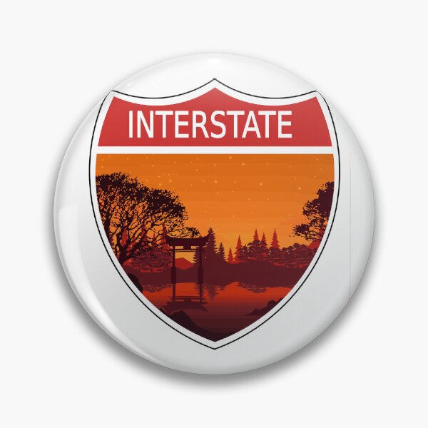 Item preview, Colorful Landscape Interstate Sign designed and sold by designsbyted.