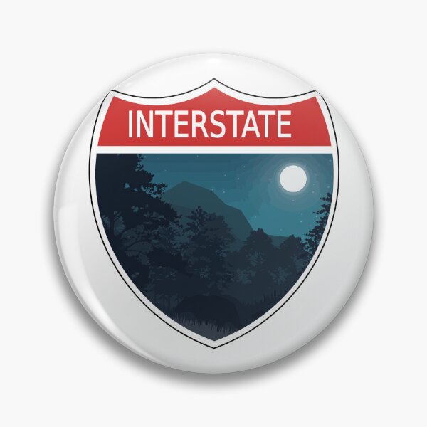 Item preview, Colorful Landscape Interstate Sign designed and sold by designsbyted.