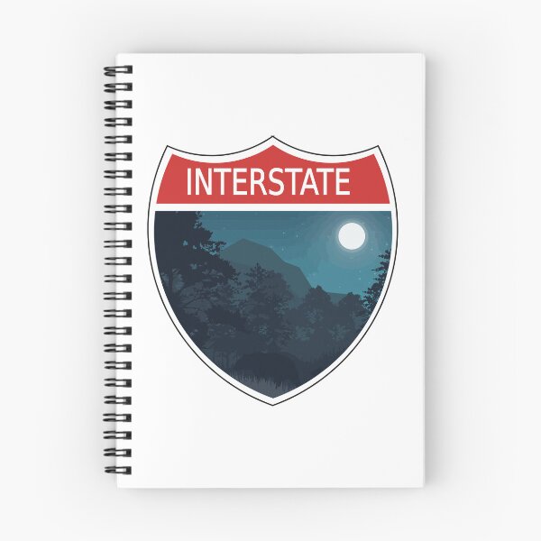 Item preview, Colorful Landscape Interstate Sign designed and sold by designsbyted.