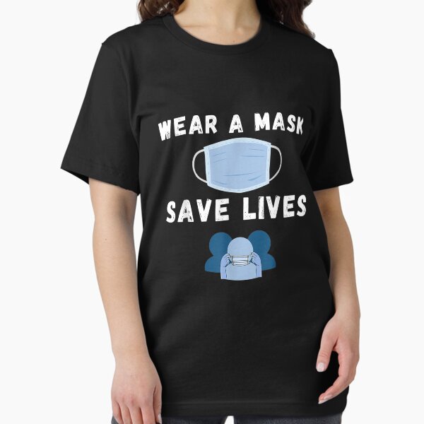 Item preview, Wear A Mask amp; Save Lives - Hygiene amp; Social Distancing T-Shirt designed and sold by BolichFalk.
