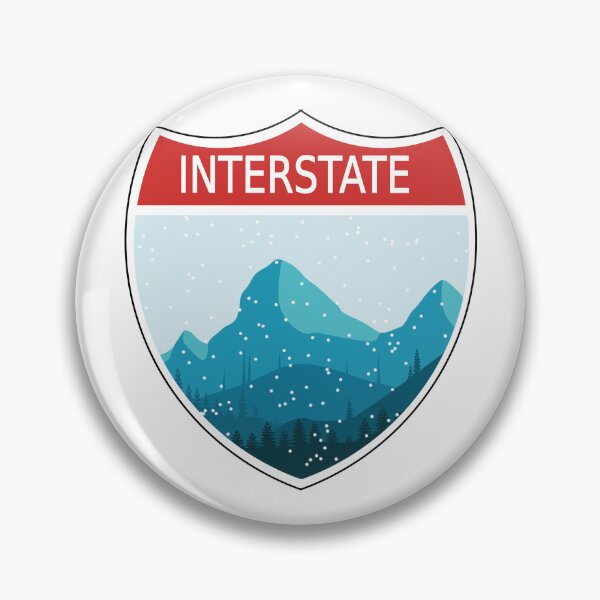 Item preview, Colorful Landscape Interstate Sign designed and sold by designsbyted.