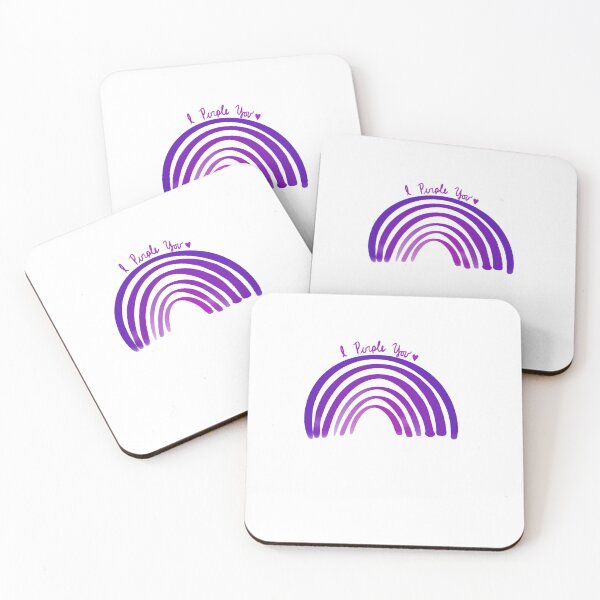 Item preview, Borahae! I purple you BTS sticker  designed and sold by plainlaige.