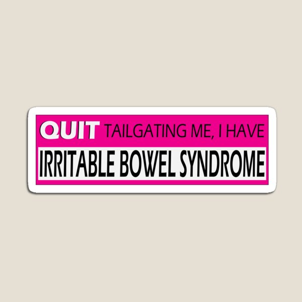 Item preview, IBS Bumper Sticker designed and sold by Chase Jensen.