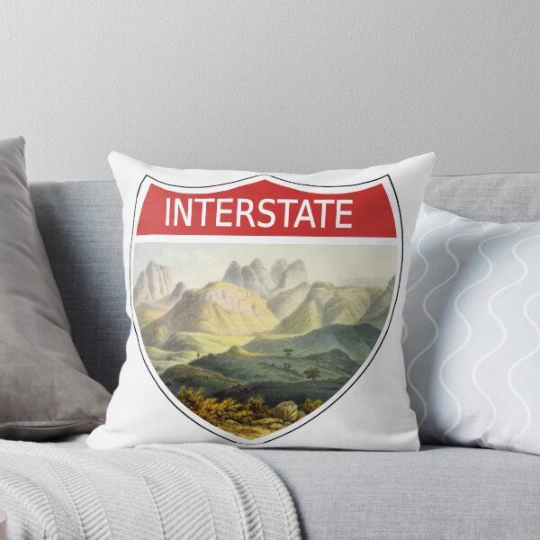 Item preview, Colorful Landscape Interstate Sign designed and sold by designsbyted.