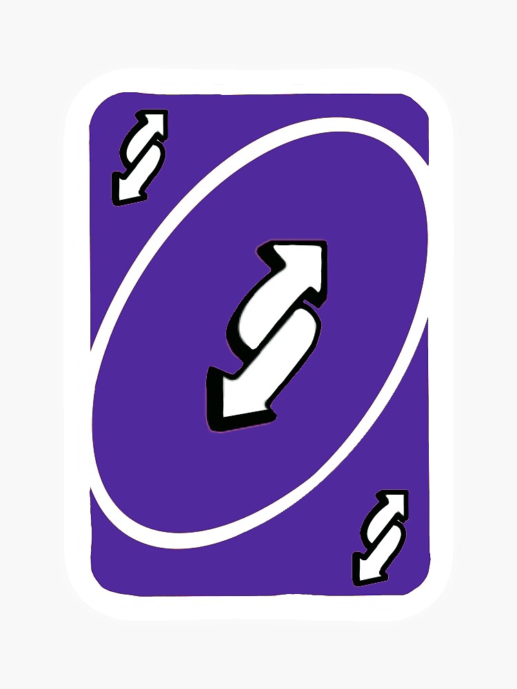 purple-uno-reverse-card-sticker-for-sale-by-pinknlethal-redbubble