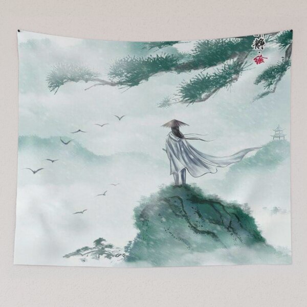 Item preview, asian mountains designed and sold by Teixeira224.