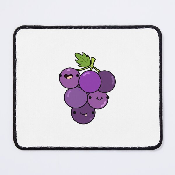 Item preview, Kawaii Grape Bunch Fruit designed and sold by kawaiilife.