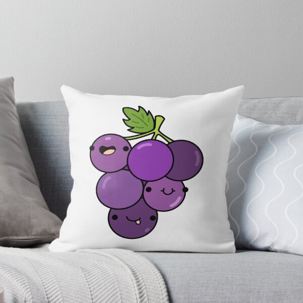 Item preview, Kawaii Grape Bunch Fruit designed and sold by kawaiilife.