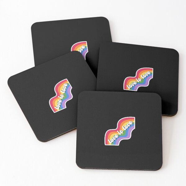 Item preview, LGBTQIA+ Pride Love Is Love Rainbow designed and sold by socialbylindsay.