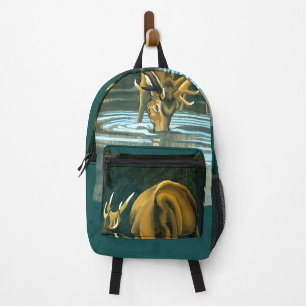 Item preview, Stag Drinking at the Pool designed and sold by Patricia Howitt.