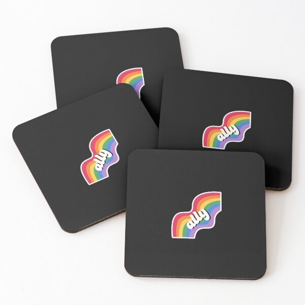 Item preview, LGBTQIA+ Pride Ally Rainbow designed and sold by socialbylindsay.