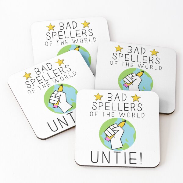 Item preview, Bad Spellers of the world UNTIE! designed and sold by Finde.