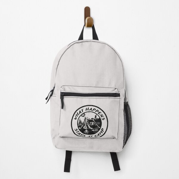 Item preview, What happens at camp stays at camp – Funny camping quote designed and sold by yococo.