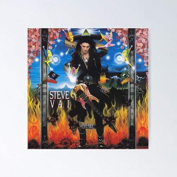 Item preview, Steve Vai passion and warfare designed and sold by MANJUSHETHMD.