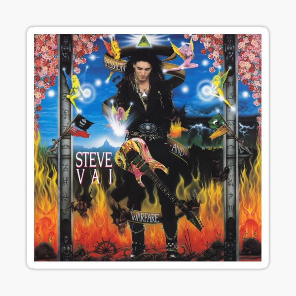 Aperçu de l'œuvre Steve Vai passion et guerre créée et vendue par MANJUSHETHMD.